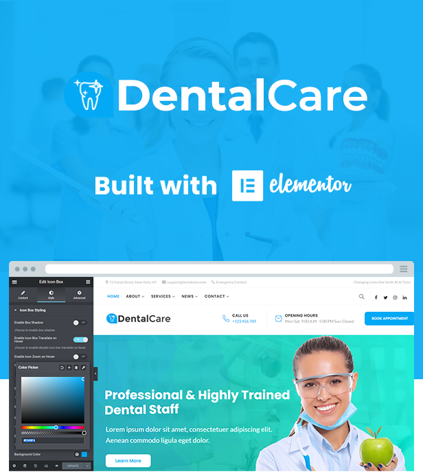 Dental Care – Dentist & Medical WordPress Theme